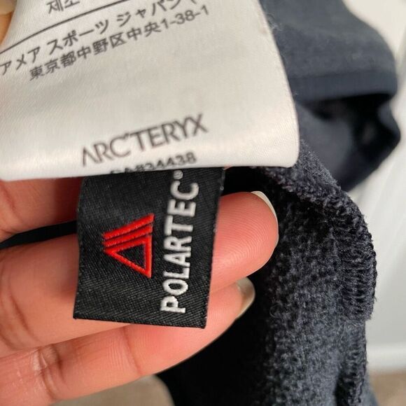 Arc’teryx Womens Caliber Cardigan L Blue Polartec Fleece Outdoors Hiking Active - Picture 3 of 10